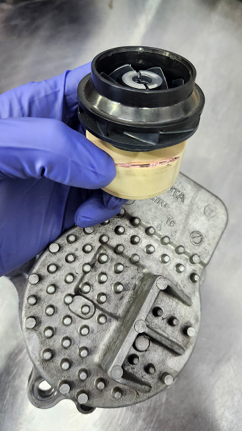 Failed Toyota electric water pump cooling system failure